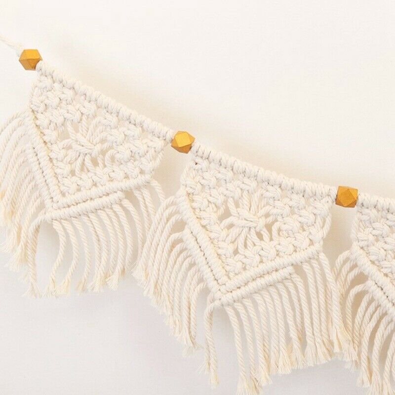 Macrame Fed Woven Tapestry Wall Hanging Home Wall Decoration Decor Living RoomP6