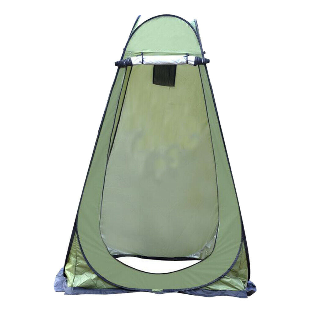 Portable Outdoor Camping Sun Shelter Camp Toilet Privacy Tent Army Green