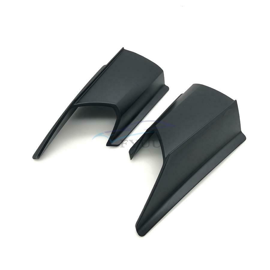 2 × Motorcycle Left & Right Fairing Wing Tip Antifouling Plastic Cover Protector