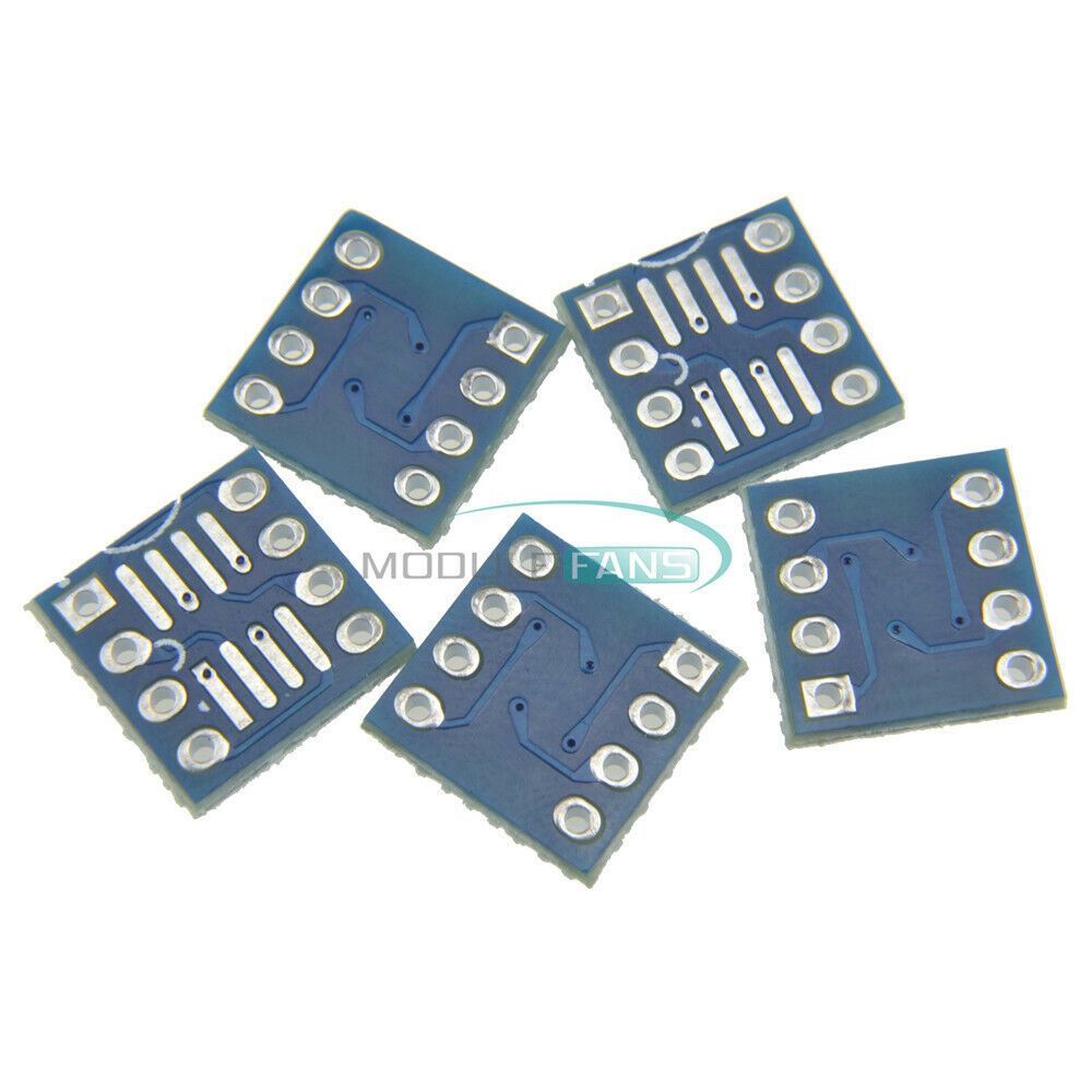 50PCS SOP8 SO8 SOIC8 TSSOP8 MSOP8 DIP8 Adapter PCB Conveter Board DIY