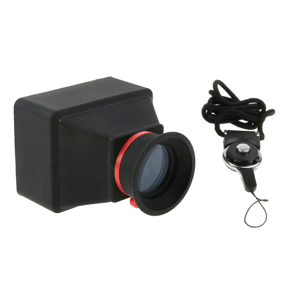 3X LCD Screen Viewfinder Magnifier Extender Big Eyes for Camera 3.0 Inch
