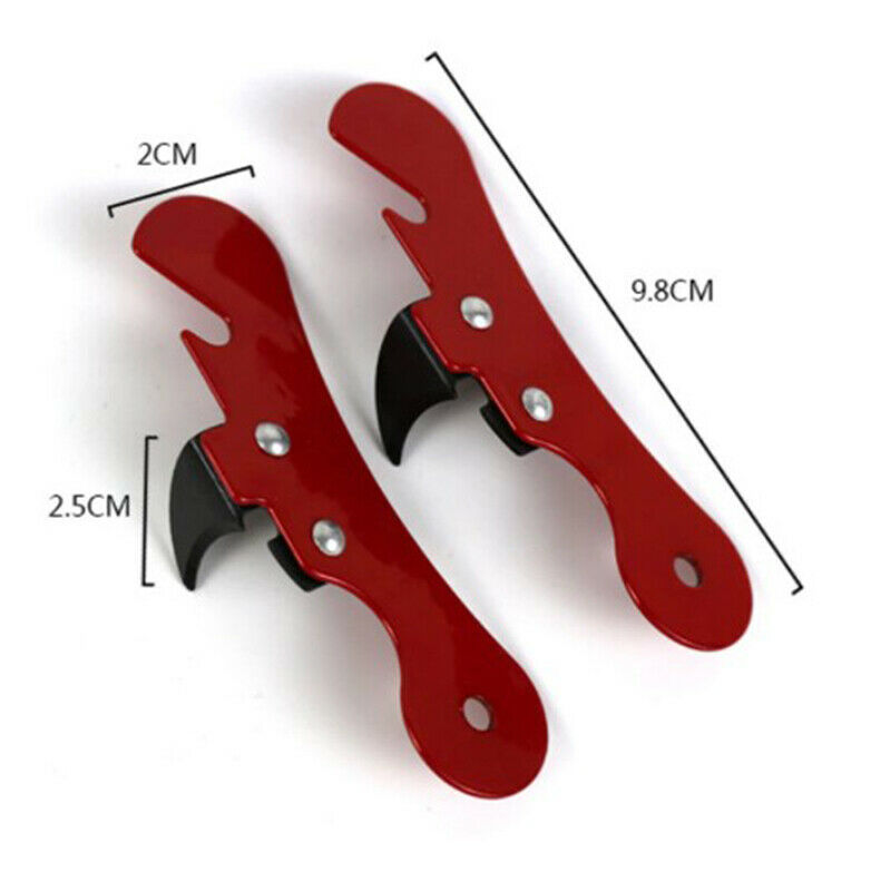 1pc Stainless Steel Manual Can Opener Comfort Good Grip Tin Jar Bott.l8