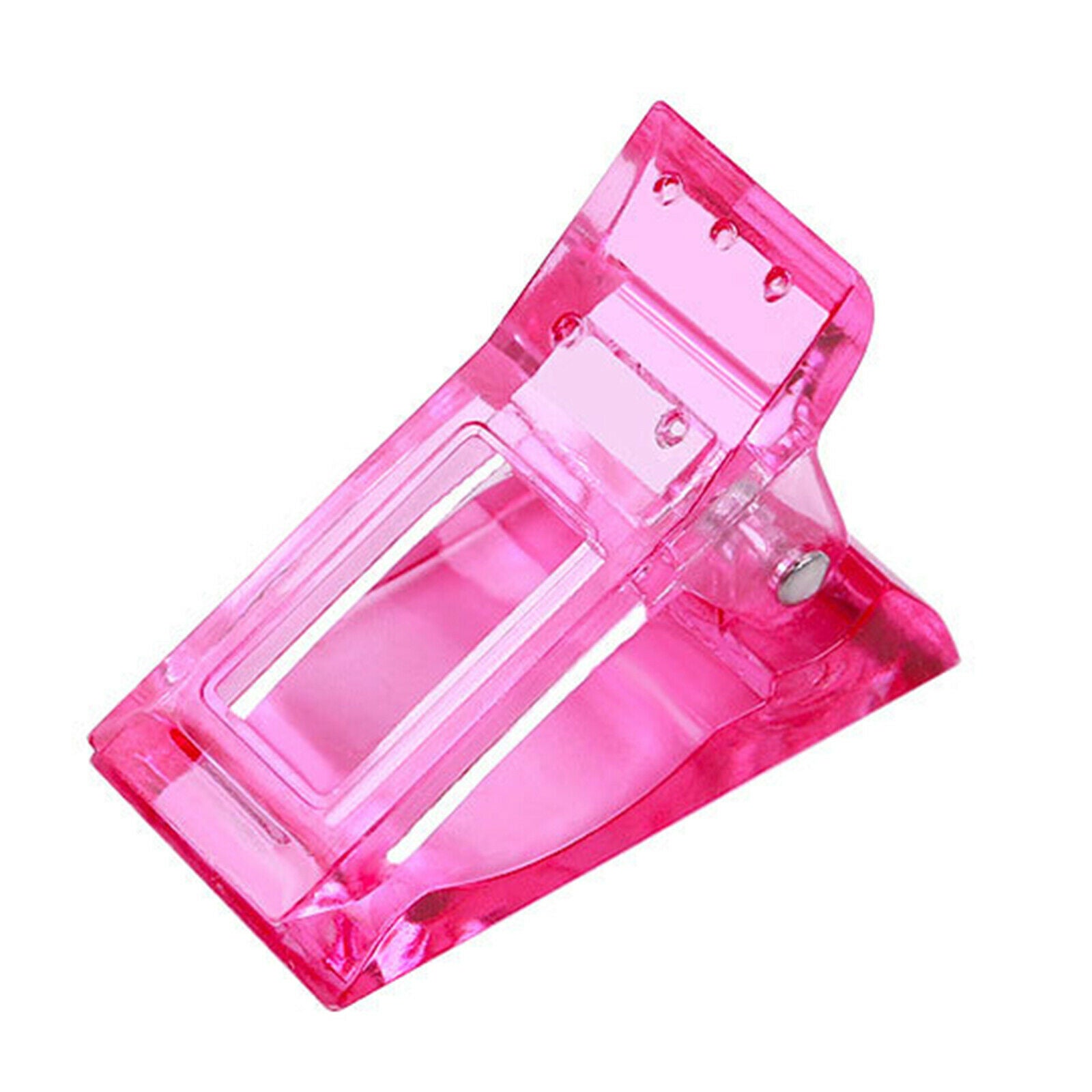 Nails Mold Holder Fashion Nail Clips DIY Accessories Manicure Nail Art Pink