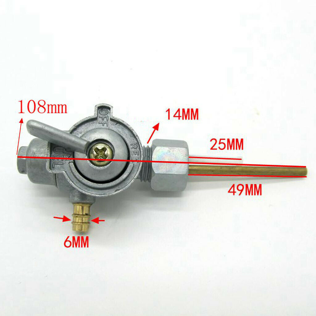 Brand New Gas Fuel Petcock Taps COCK Valve Switch Pump For Yamaha JT1 JT1L YG1