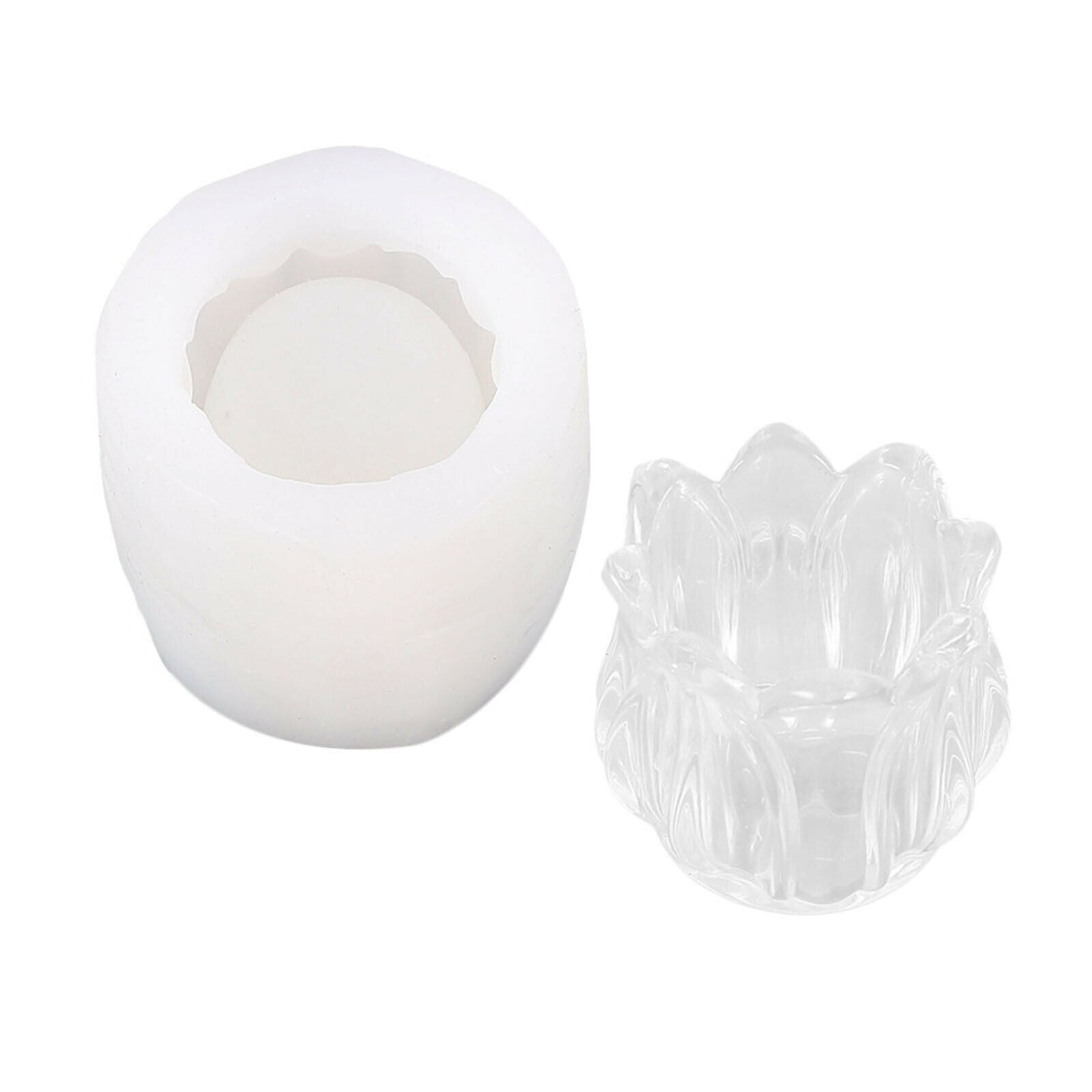 Flower Pot Mold Epoxy Casting Planter Concrete Mould Craft Home Decor Tool