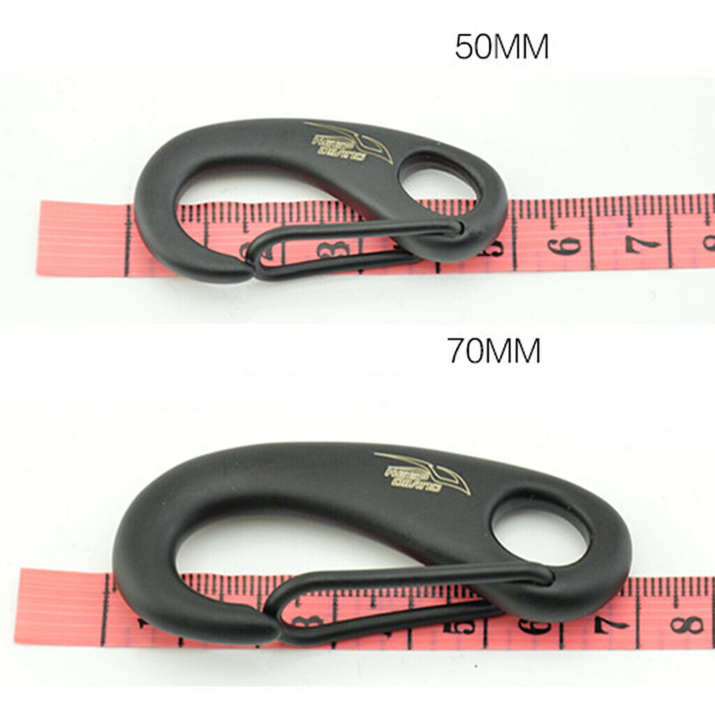 Scuba Diving Stainless Steel Egg Quick Link Carabiner Snap Hook Clip 50mm