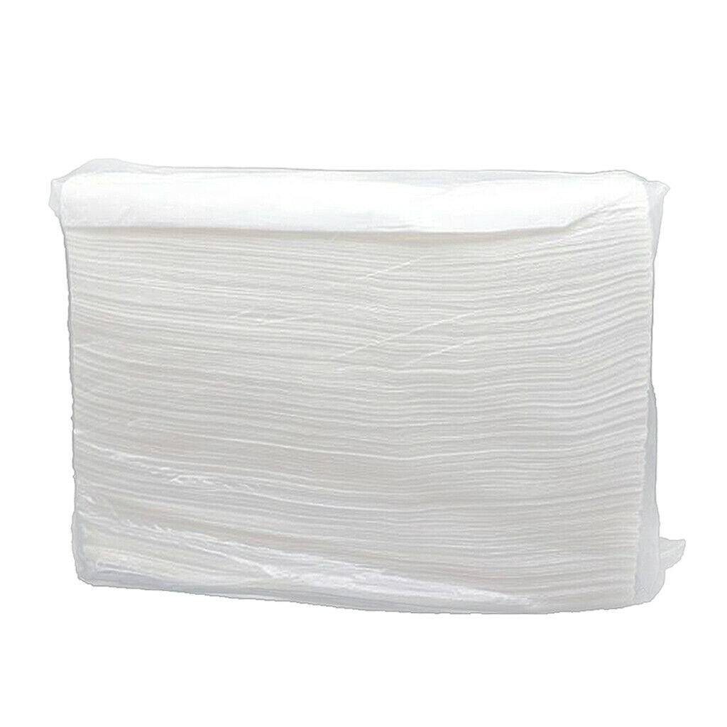 100Pcs Hairdressing Disposable Towels 70x30cm Toilet Bathroom Salon White