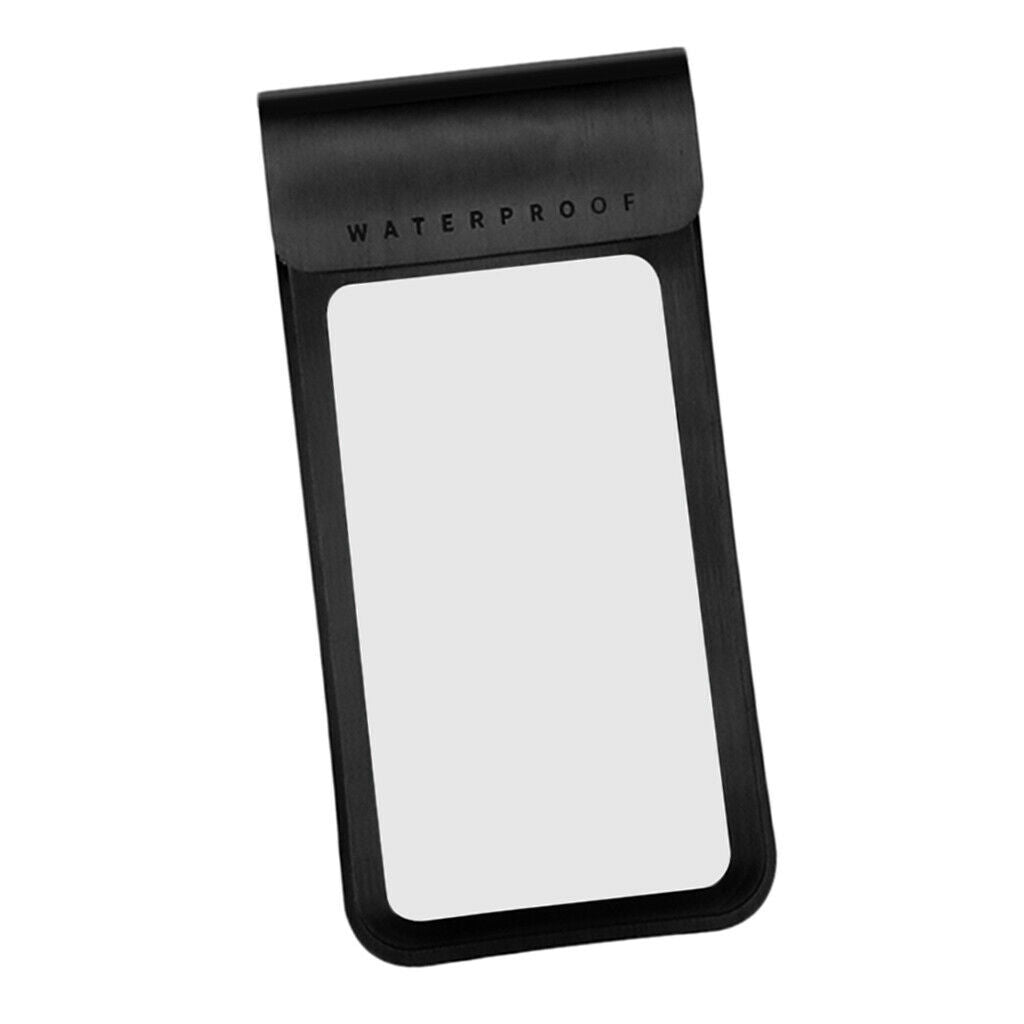 Waterproof Phone Case Bag Underwater Phone Surfing Cell Phone Black M