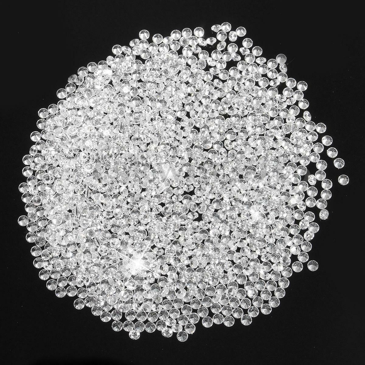 1000pcs AAA 2mm Round Loose Clear Cubic Zirconia Stone Jewellery Ring Pendants
