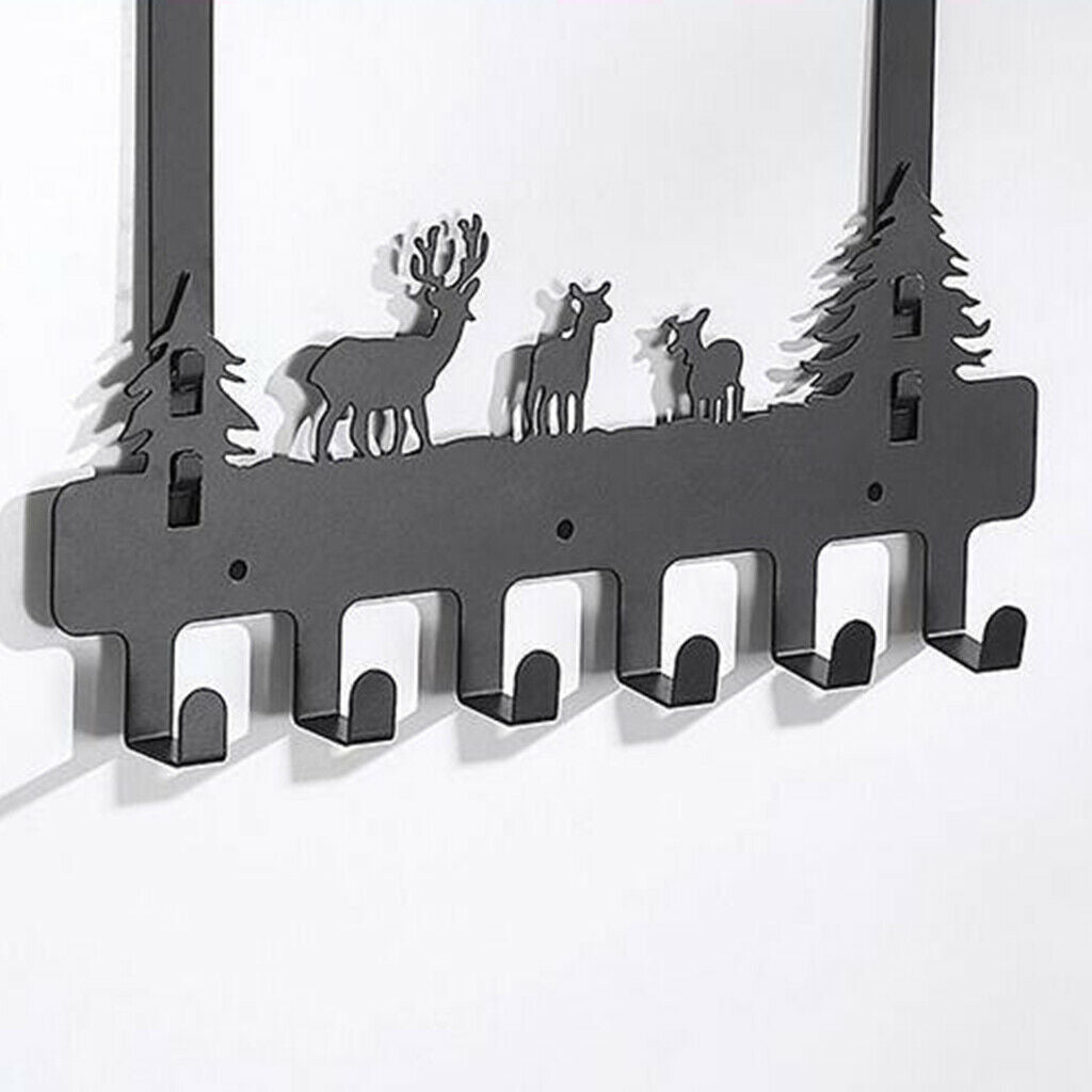 Over The Door Hooks Hanger Rust-Proof Sturdy Hanging Storage Rack for Bag