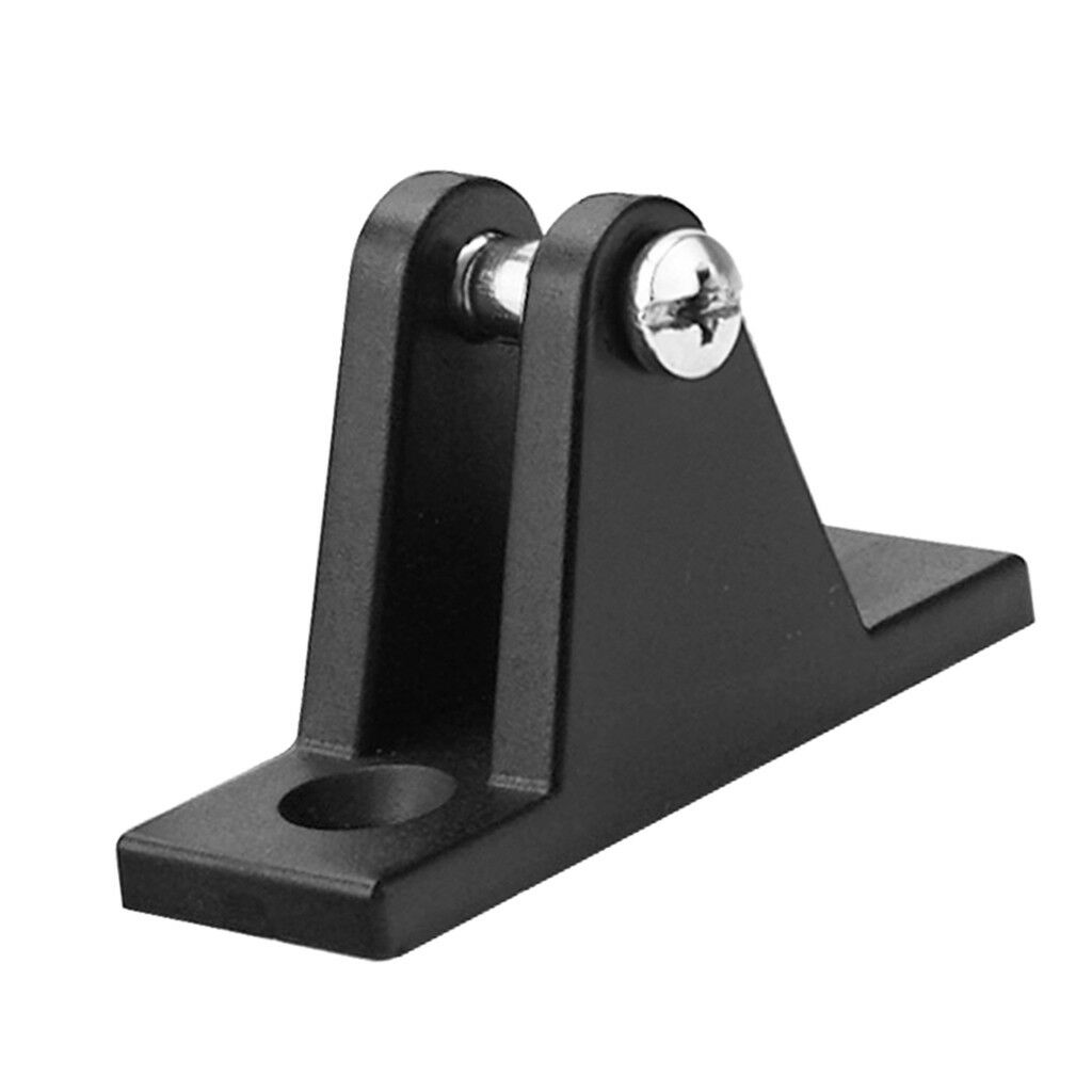 Marine Boat Bimini Top Fitting Nylon Deck Hinge 2 Holes with 2 Screws