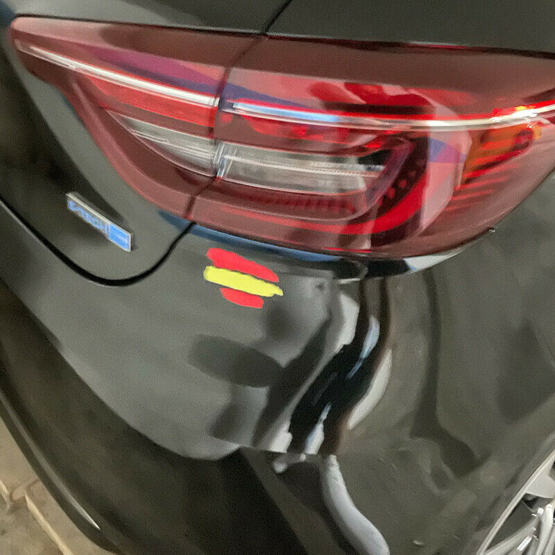 Spain Flag Stickers Waterproof Reflective Graphics Decals for Car MotorcycleBDA