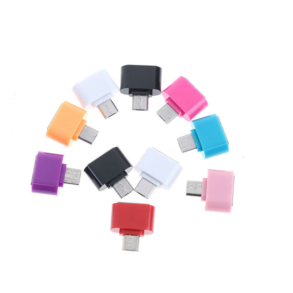 5Pcs mini micro usb otg adapter converter cable for android tab phone.l8