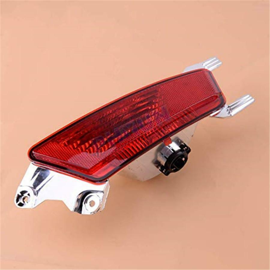 For Range Rover Evoque 2011-2018 Rear Bumper Fog Light Left + Right Red ABS