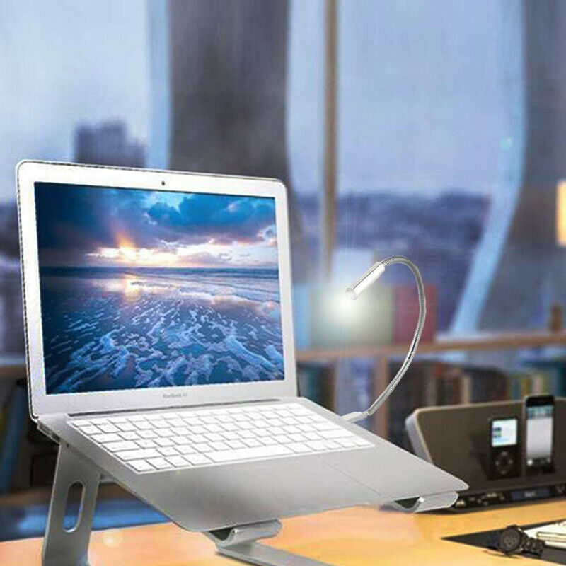 USB Flexible Light Keyboard Lamp Rechargeable Adjustable Hose Night Illum.l8