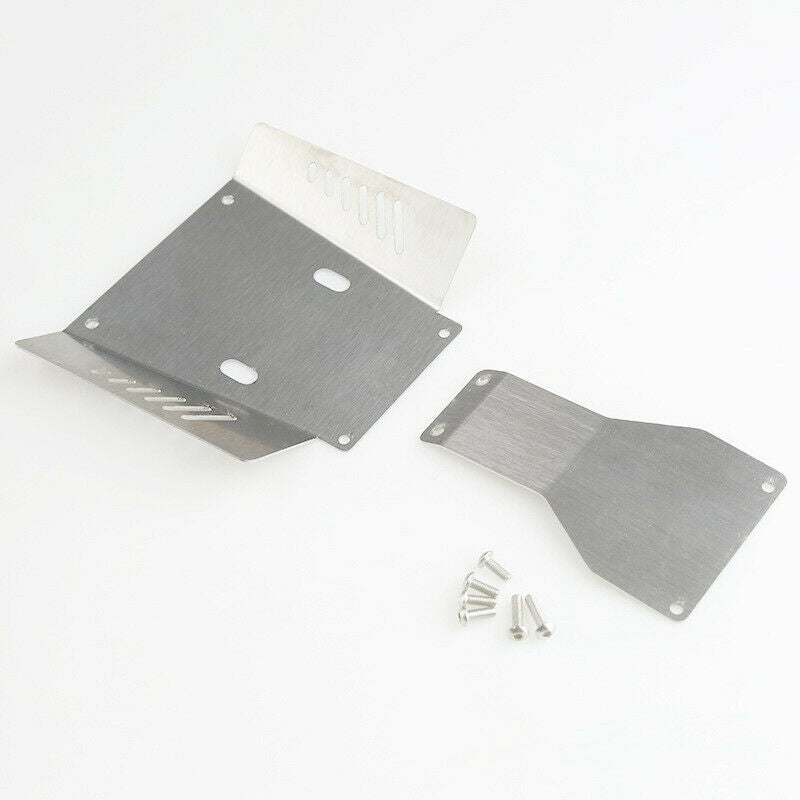 Stainless Alloy Skid Plate Chassis Guard Chassis Armor For TAMIYA RC Car CC01