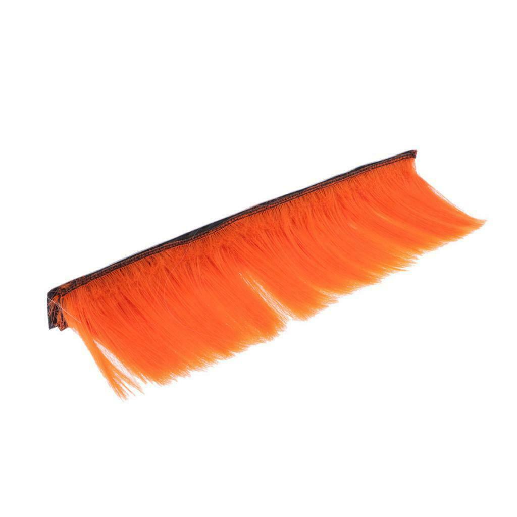 Motorcycle skinhead wig punk helmet mohawk wig hairpiece orange