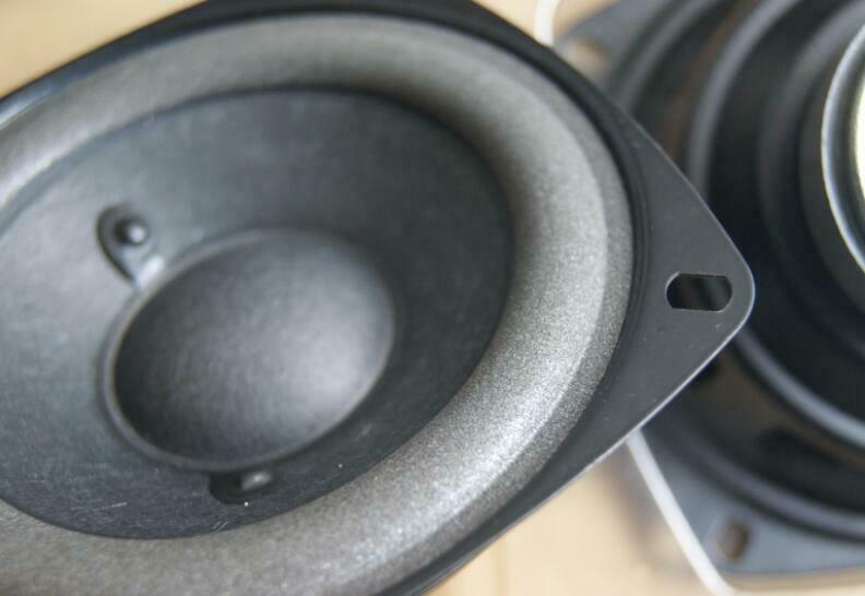 2pcs 4"inch mid-woofer Speaker Foam edge Loudspeaker 4 ohms 20 watts