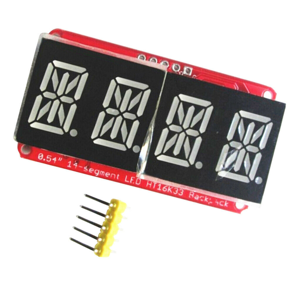 1 Pcs 1 Digit 0.54in Digital Tube LED Display Clock Modules I2C for