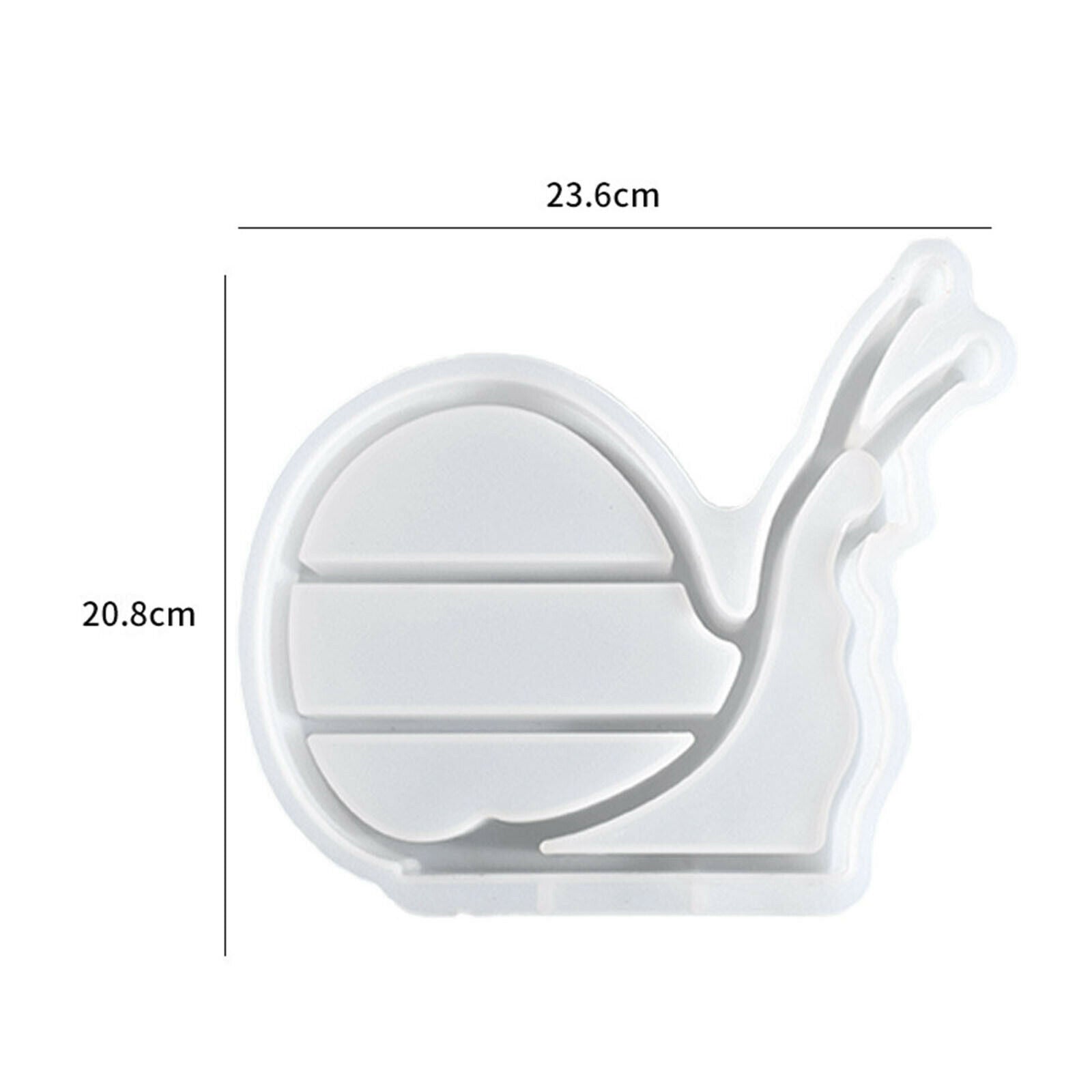 Snail Shape Mold Jewelry Storage Rack Shelf Display Stand Mould DIY Art