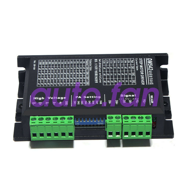 The new DSP digital 57/86 stepper motor driver DM542 replaces M542/2M54/TB6600