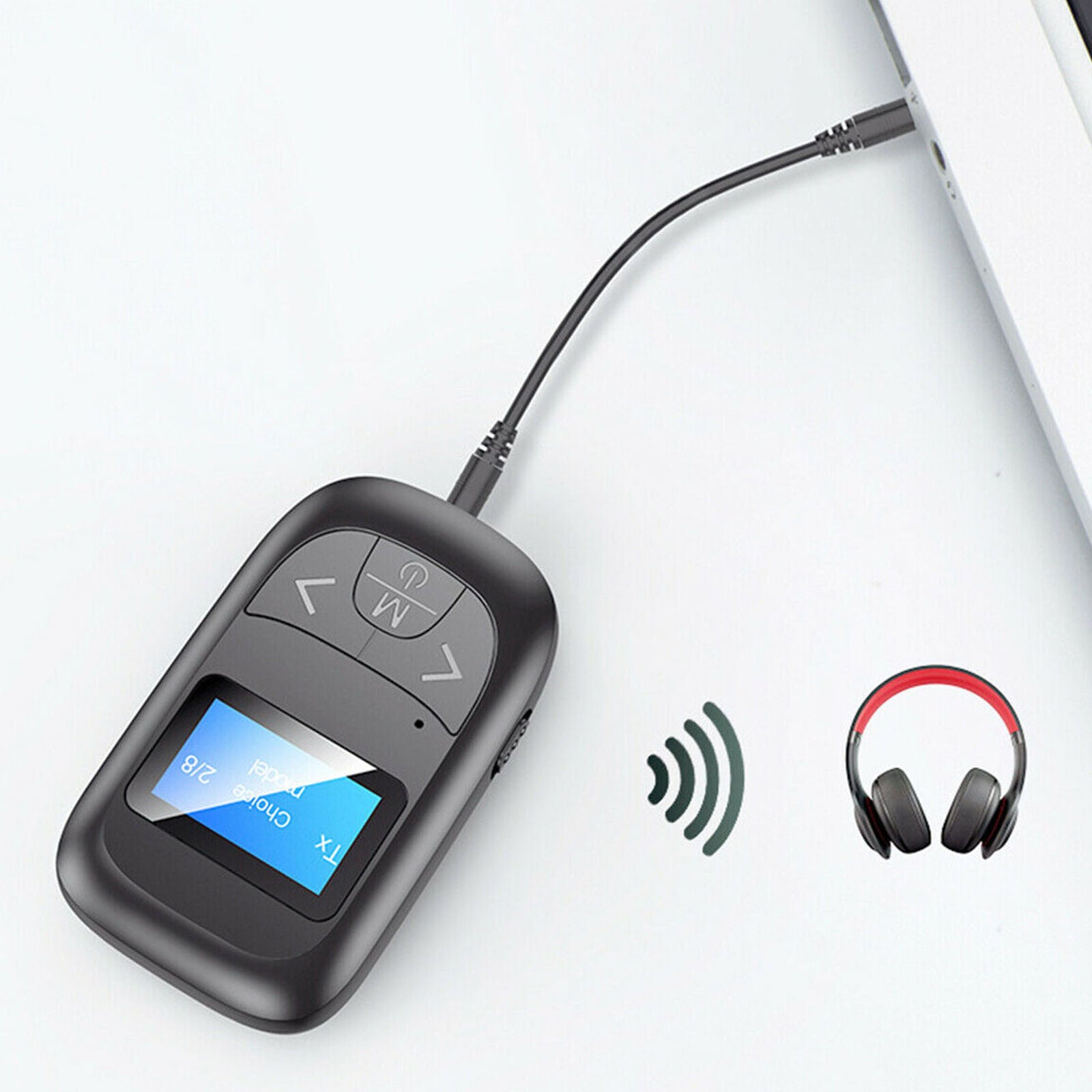 Bluetooth 5.0 USB Audio Adapter Transmitter Receiver for TV/ PC Car AUX Speaker