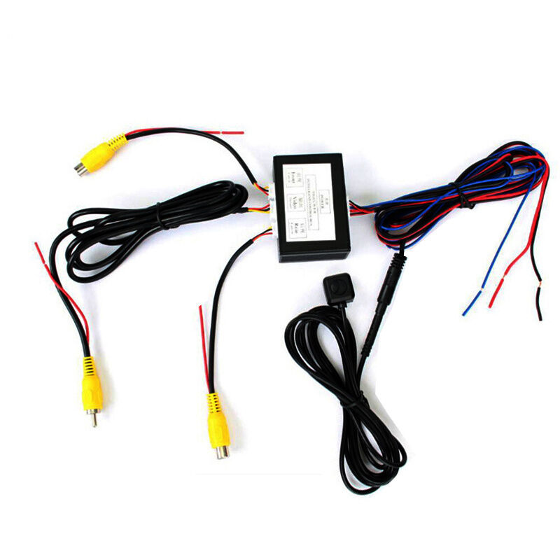 Car SUV Front Rear ParkingView Camera Switch 2 Channel Control Box Converter
