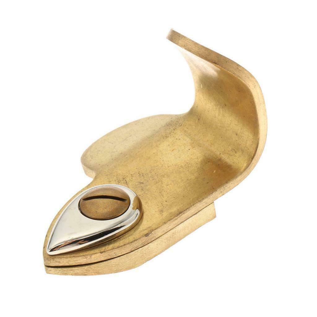 Sax Saxophone Thumb Hook Finger Protector Metal Instrument Accessory Golden