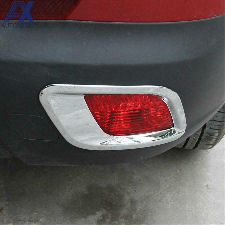 For 2012-2016 Buick Encore Rear Reflector Fog Light Lamp Cover Trim Frames 2Pcs