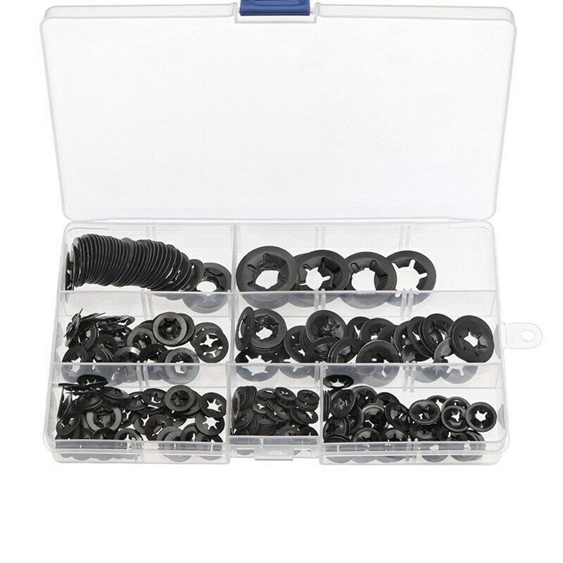 M3-M12 Star Nut Lock Lock Washer Clamp Fastener Set 320Pcs Bearing Clamp