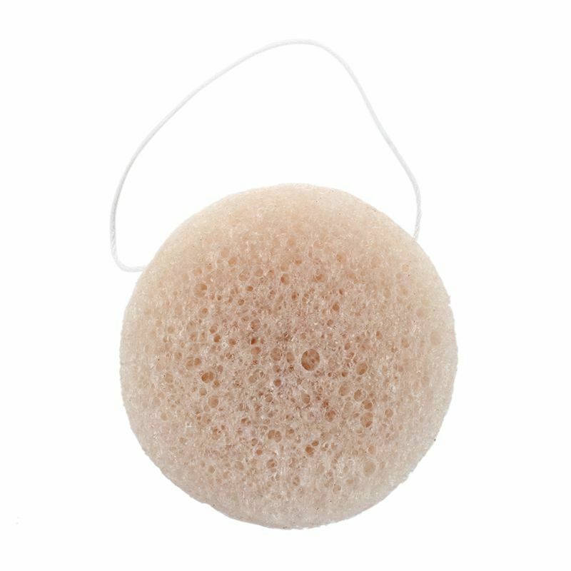 Konjac Konnyaku Jelly Fiber Face Makeup Wash Pad Cleaning Sponge Puff ExfoliatS6