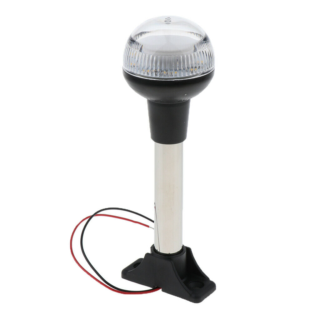12V 186MM Marine Boat All-round White Anchor Navigation Plug-IN Light Lamp