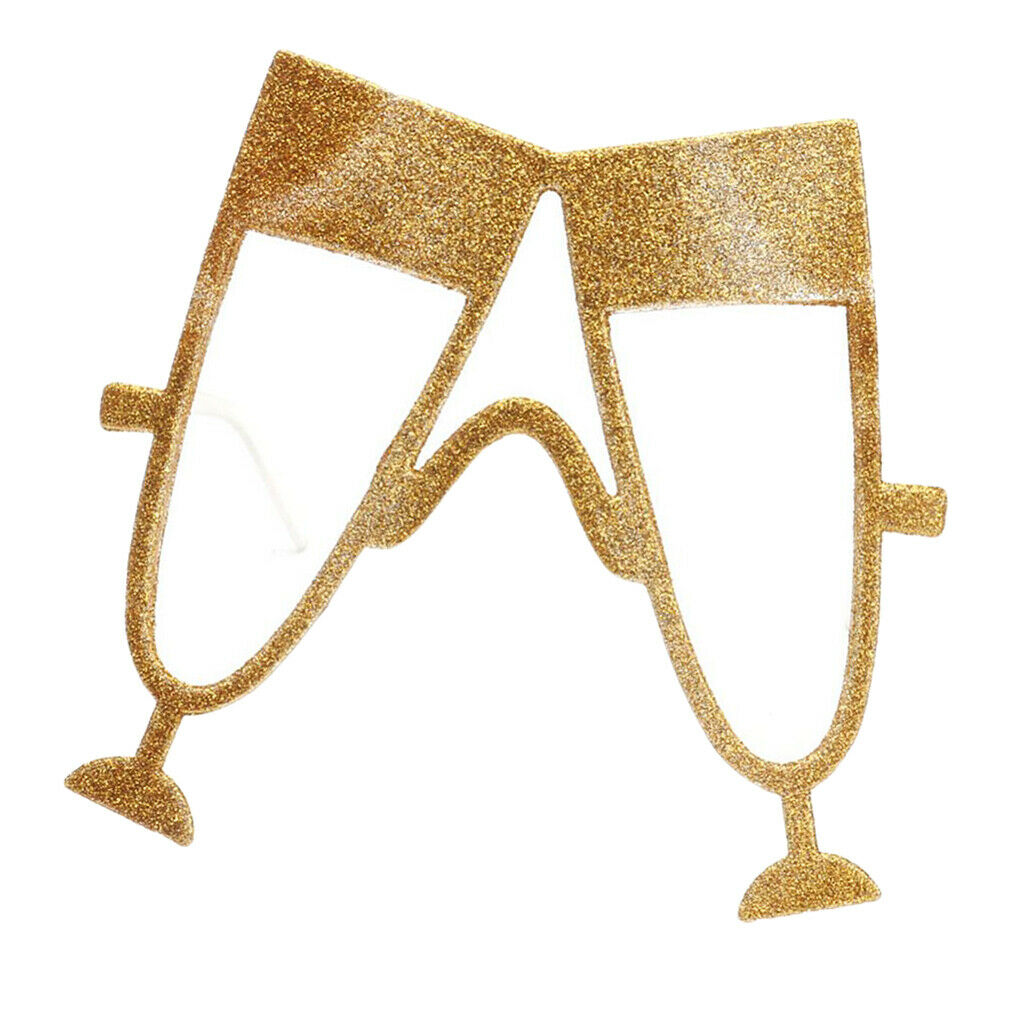 2Pcs Funny Novelty Party Sunglasses Plastic Party Glasses Costumes Photo