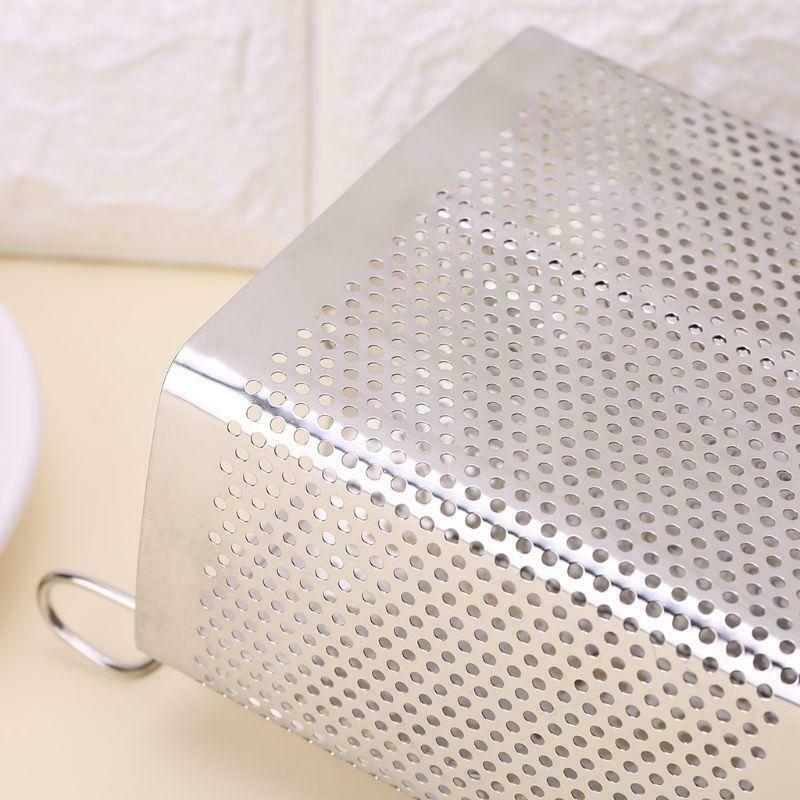 Stainless Steel Chopsticks Spoons Fork Cutlery Holder Organizer Rack Drainer