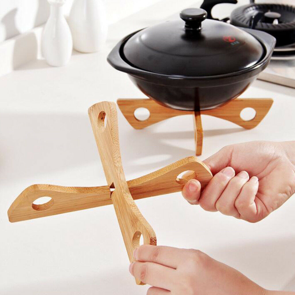Bamboo Placemats Dinning Table Antiskid Pad Mat Kitchen Accessories Placemat