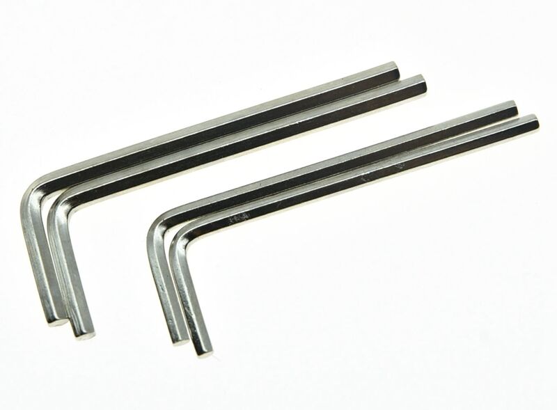 2 Sets M3/M2.5 Guitar Hex / Allen Wrench Key for Floyd Rose Tremolo Bridge