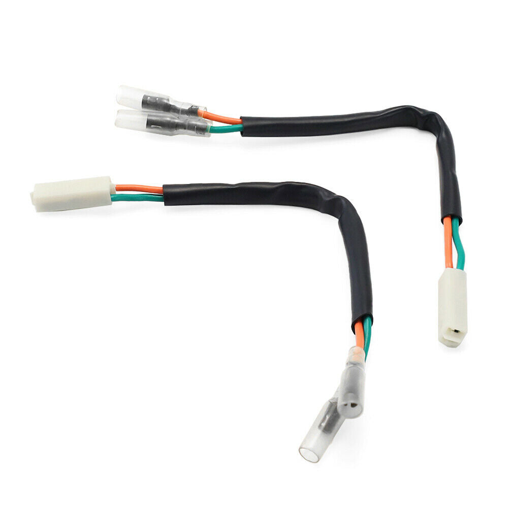 Turn Signal Adapter Plugs Connector For KAWASAKI Z250/300/650/750/800/900 Versys