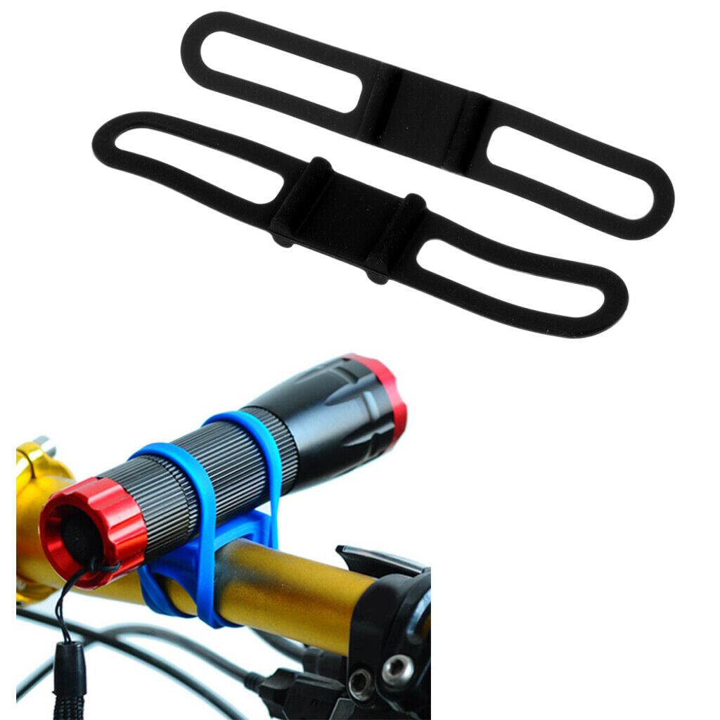 Bike Silicone Band  Flashlight Strap