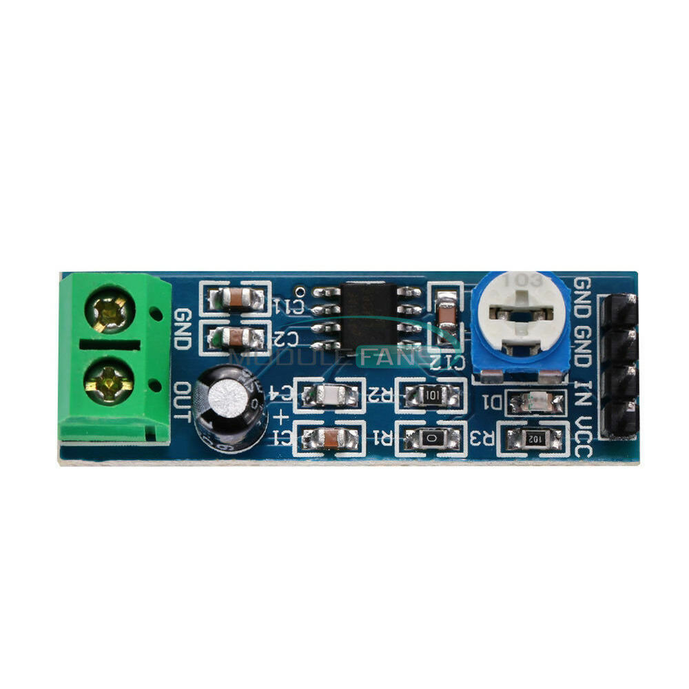 5PCS 200 Times Gain 5V-12V LM386 Audio Amplifier Module Adjustable Resistance M