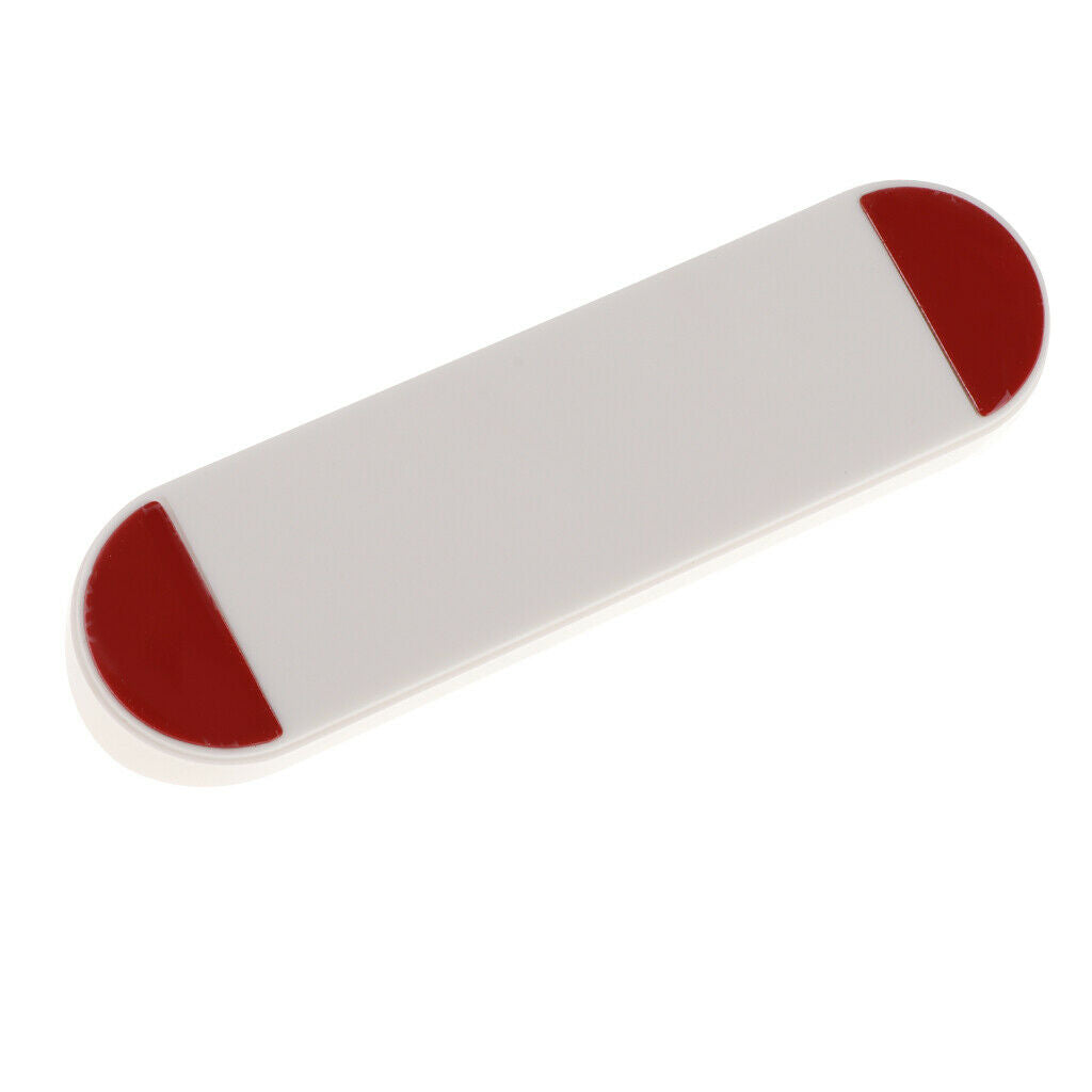 Temporary Parking Card Magnetic Phone Number Plate Holder Sucker  White