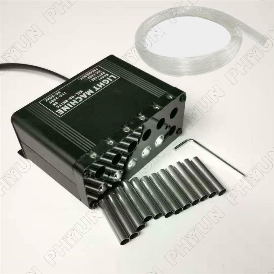 7W Shooting Stars Fiber Optic Source Meteor Light Engine Driver w/ 180Pcs Fibers