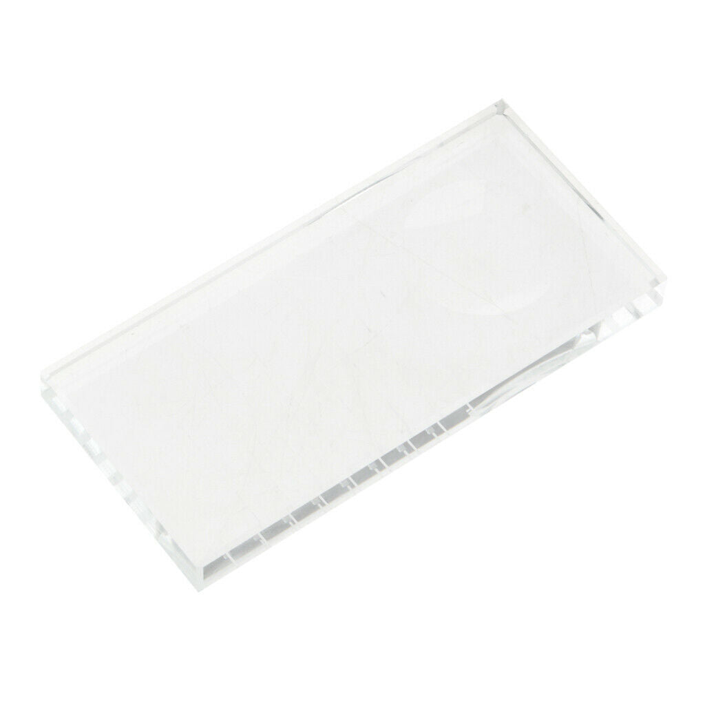 2 In 1 Eyelash Extension Crystal Glass Adhesive Eyelash Holder Palette