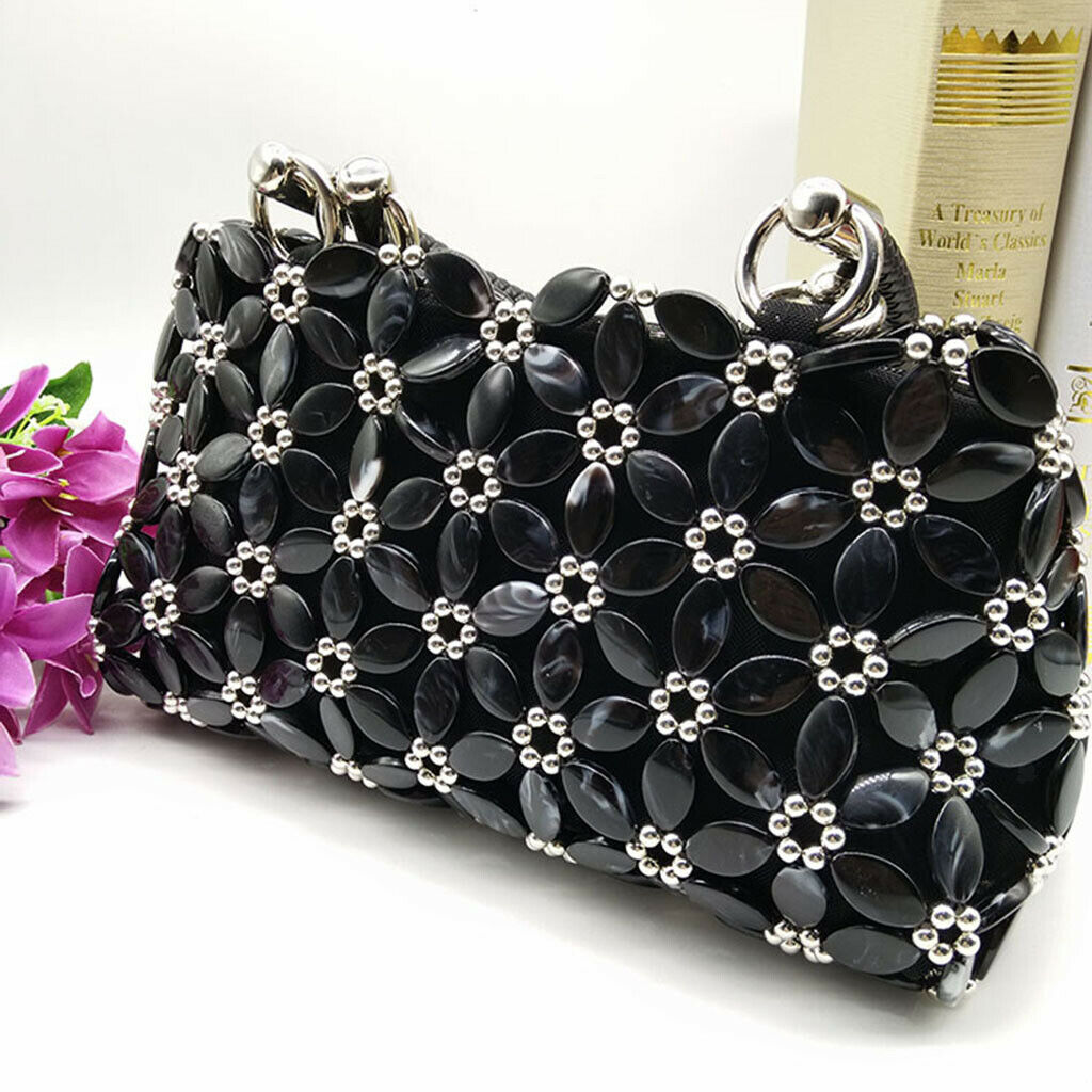 DIY Beads Bag Handbag Making Kits for Beginners Handmade beaded bag Black