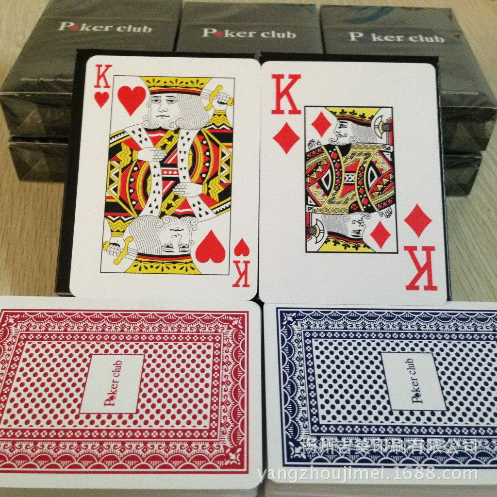 Free   100% PLASTIC Poker Size Good Playing Cards New