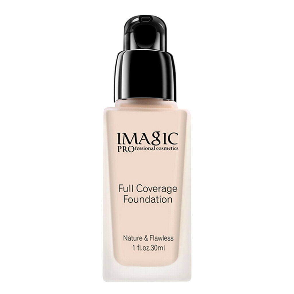 30ml Primer Liquid Foundation Spots Wrinkles Concealer Contour Natural Buff