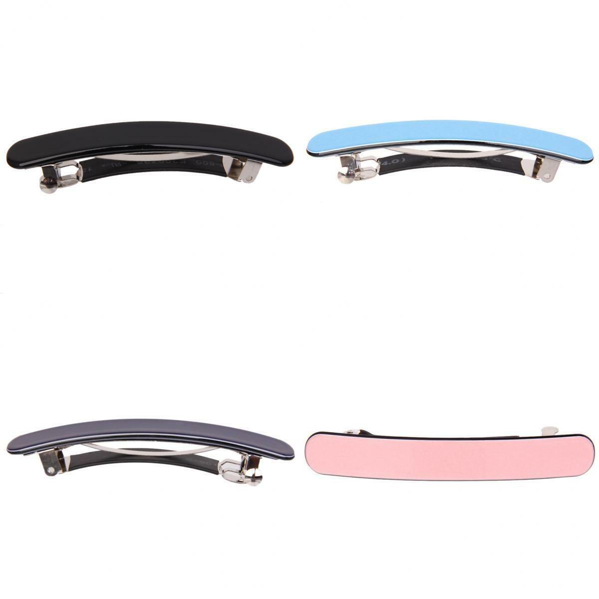 4/set Fashion Acrylic Hair French Barrette for Thick Hair for Women