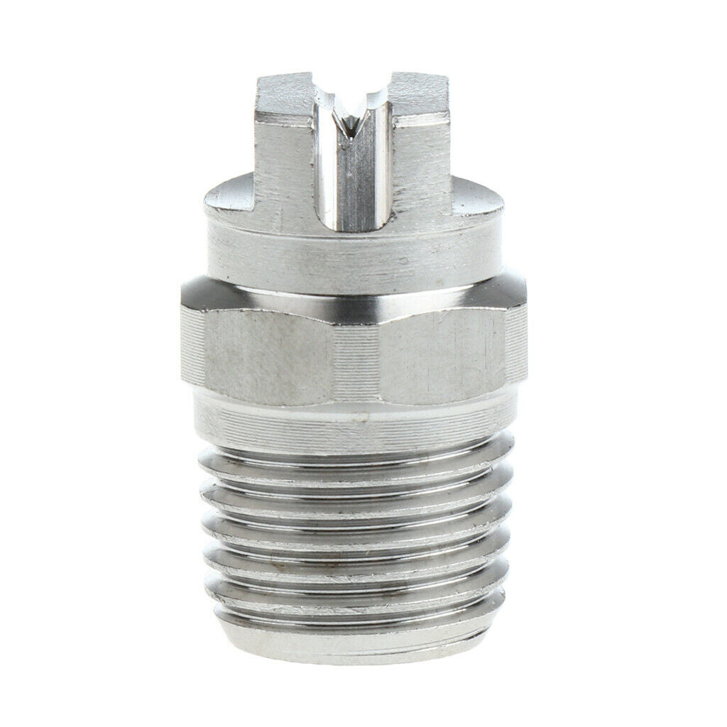 10 lot Stainless Steel High Pressure Nozzle 1/4" Sprayer Fan Pressure Washer