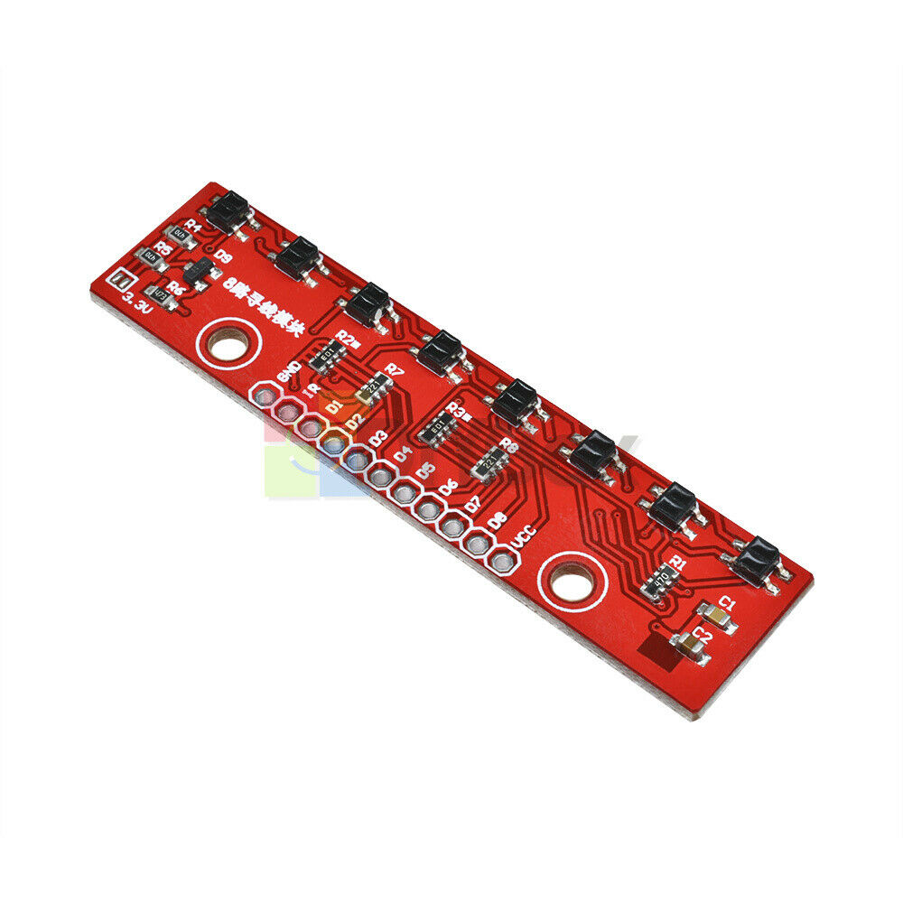 8-Bit Infrared Detection Sensor Module Tracking Module Hunt Module for Arduino
