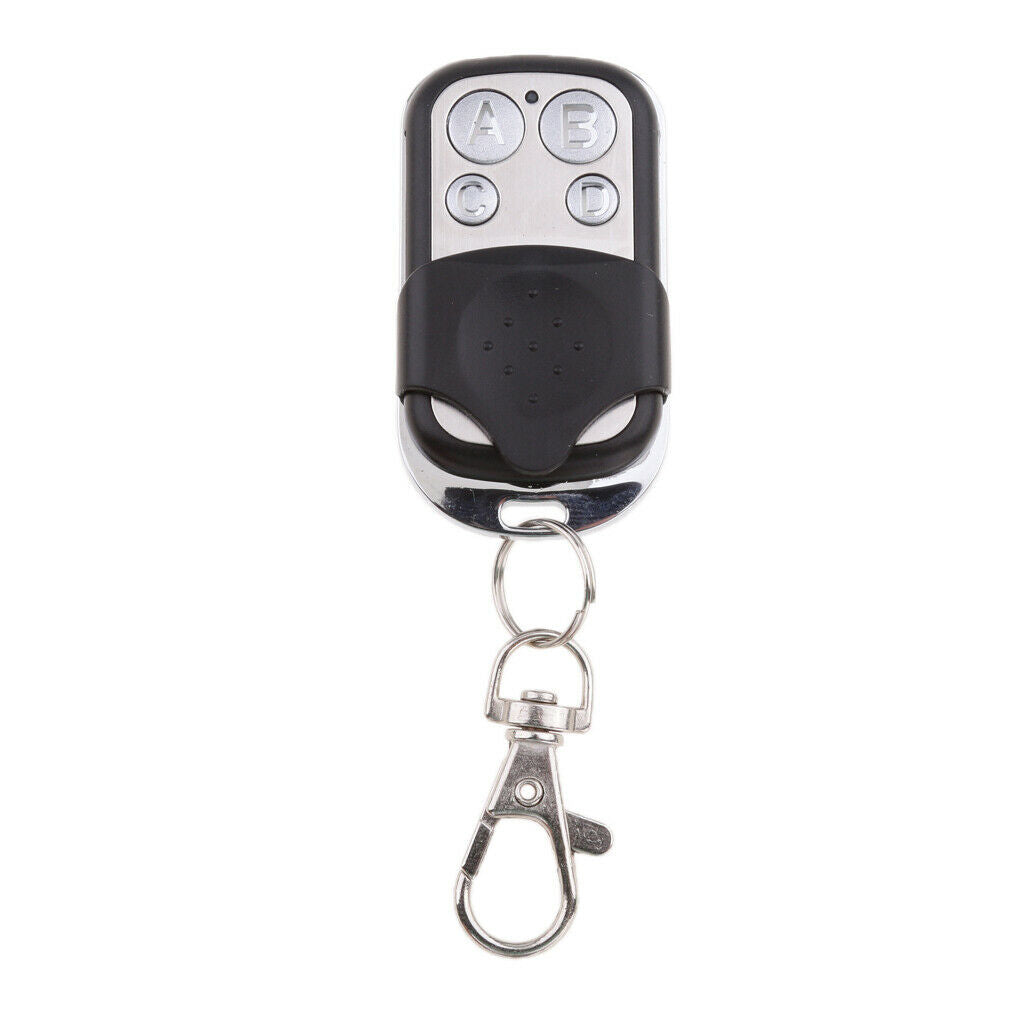 DC 12V 4 Button Garage Door Remote Control Gate Controller Key Fob Sliding