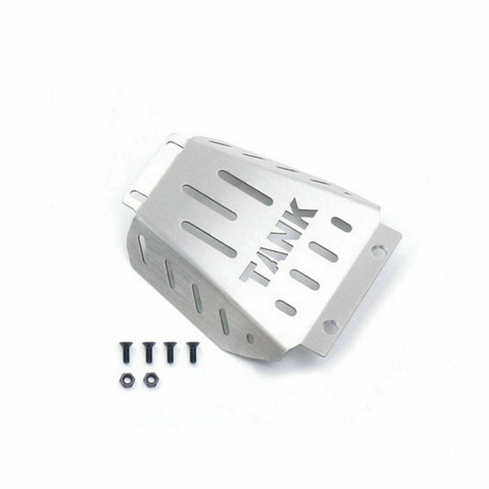 1/8 Metal Chassis Axle Guard Plate Set for KM Traction Hobby Tank300 RC Car Part